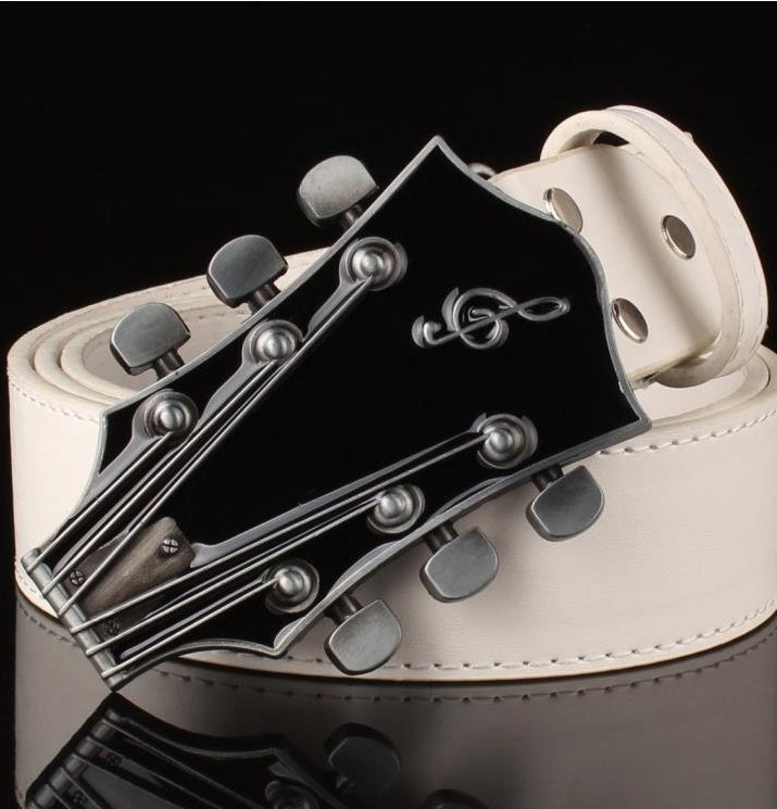 Retro belt western guitar cowboy unisex belt