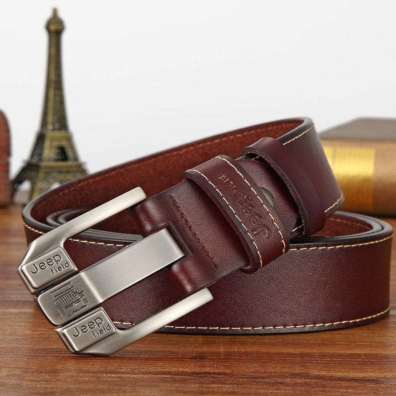 Men's belt new explosions leather