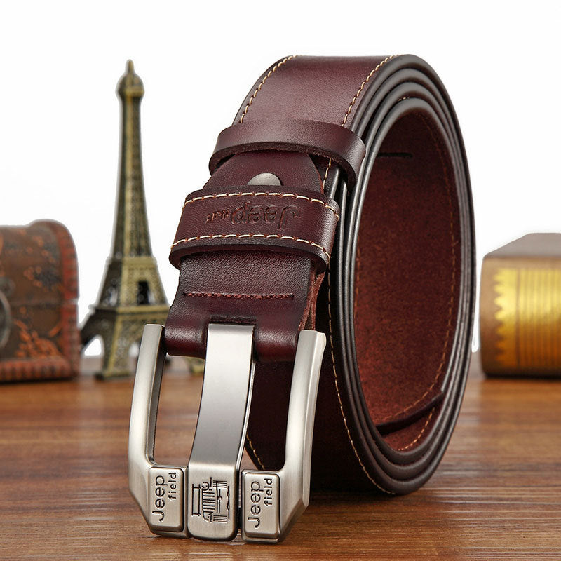 Men's belt new explosions leather