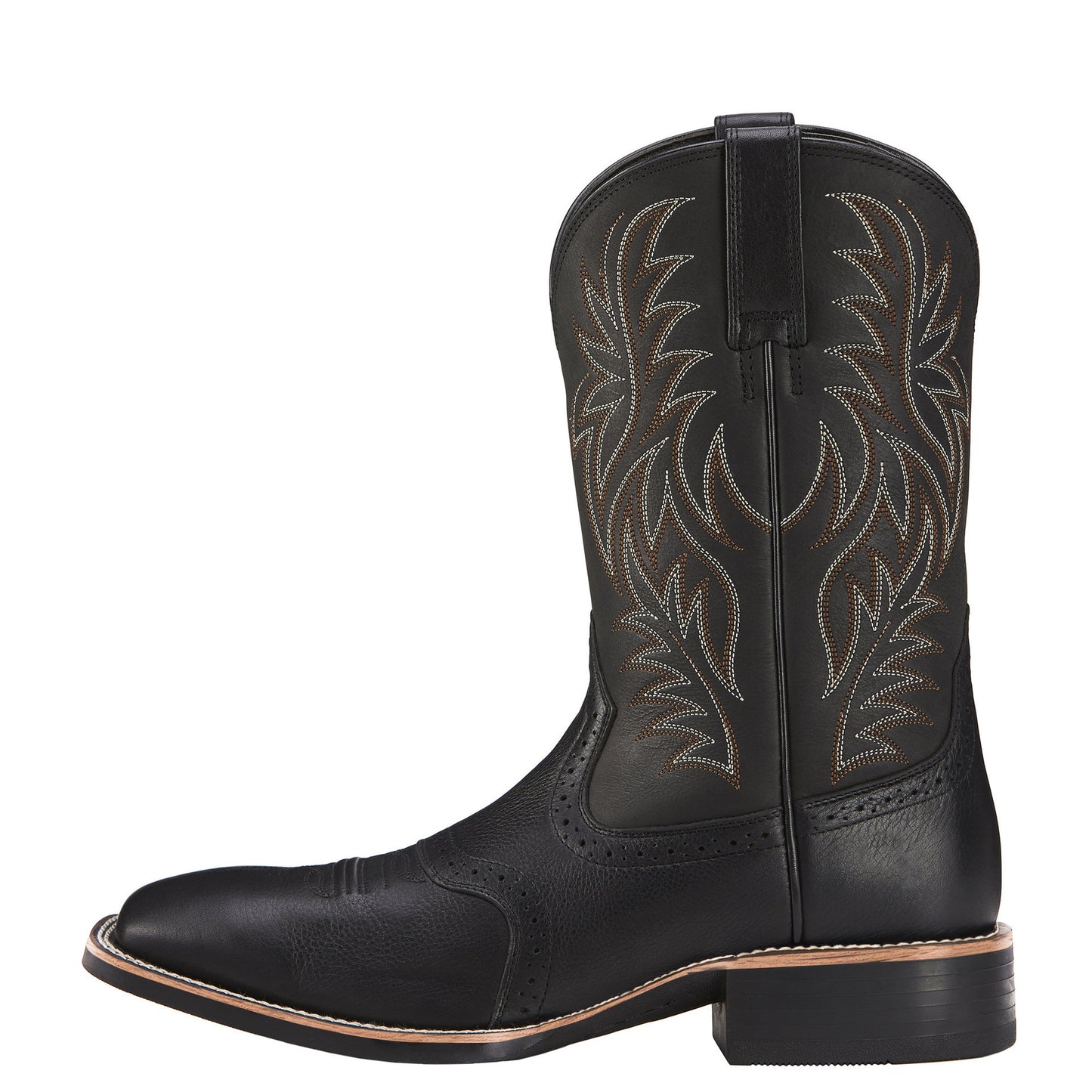 Men's Wide Head Western Cowboy Boot