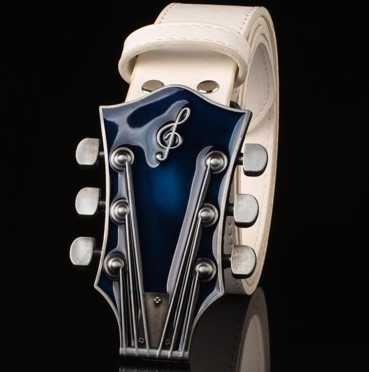 Retro belt western guitar cowboy unisex belt