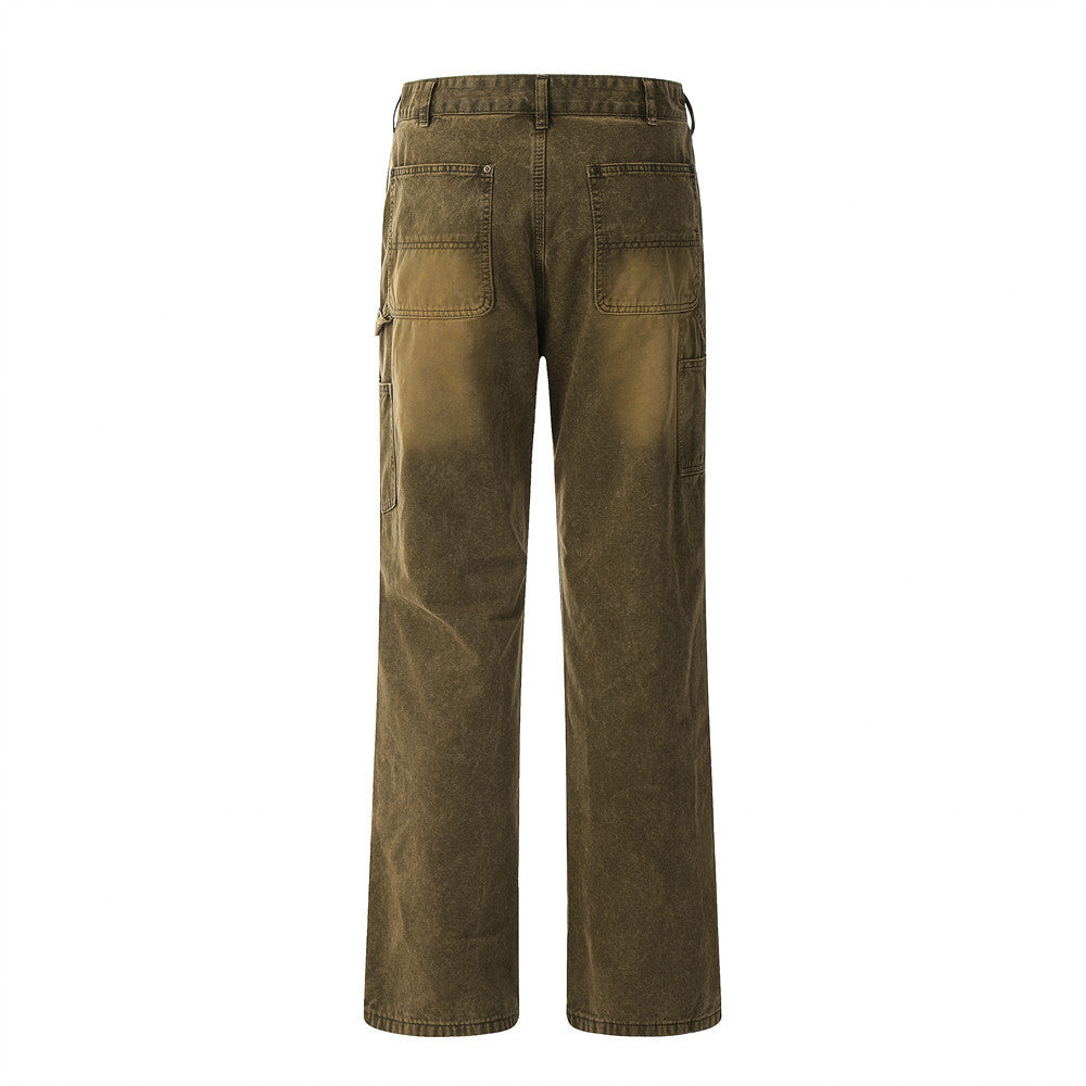 Men The Old Cowboy Loose Trousers