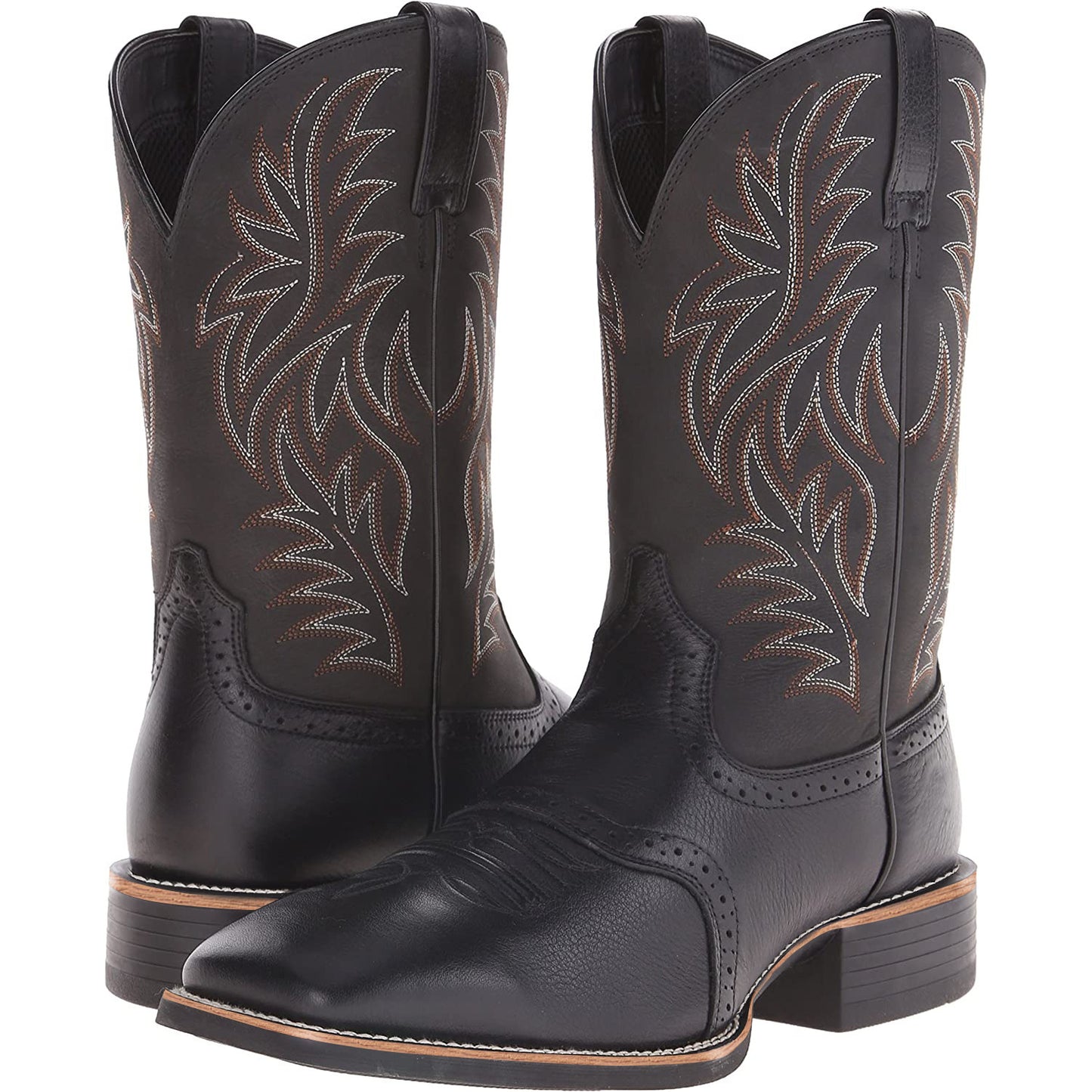 Men's Wide Head Western Cowboy Boot