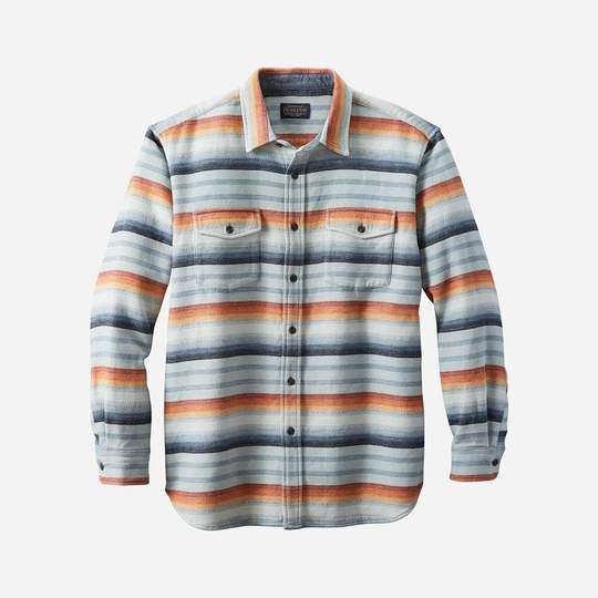 Men's Plaid Plus Fleece Warm Shirt Jacket